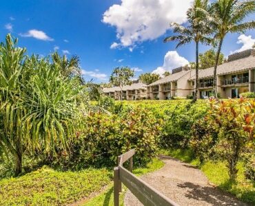 Private paved path right on the property to terrific snorkeling