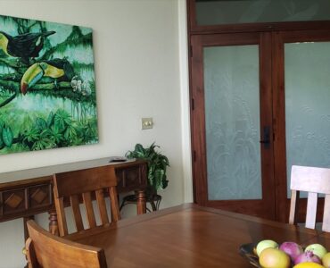 Looking at Entry from Dining Area