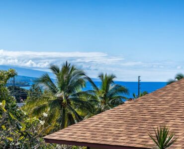 View from lanai looking south.