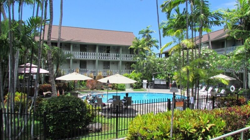 The Kona Islander Inn is Centrally Located in Kailua-Kona on The Big Island of Hawaii..