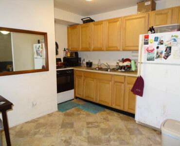 Kitchen was renovate a few years ago.