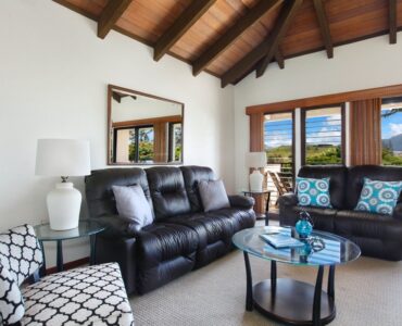 Mountain views from Living Room, Dining Room and Kitchen. Vaulted ceiling make these area light, airy and roomy!